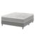 Cama Box Casal Molas Ensacadas Pillow Top 138x188x63cm Martino Cinza Umaflex