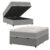Cama Box Baú Casal Molas Ensacadas Pillow Top 138x188x66cm Martino Cinza Umaflex