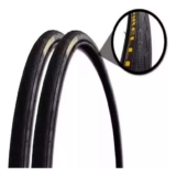 2 Pneus Speed 700×23 Pirelli Bicicleta Tornado Alfa Estrada Cor Preto