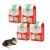 Kit Areia Higiênica Biodegradável Great Pets Gatos 8 Kg (4 pacotes de 2 kg) – Grãos Grossos grosso