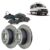 KIT DISCO + PASTILHAS DE FREIO DIANTEIRO SPRINTER 311/415/51