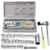 Kit Jogo Soquetes Sextavado C/ Catraca 40 Pcs Reversível