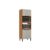 Paneleiro de Cozinha Modulado Firenze Torre Quente Duplo Forno 4 Portas 70×219 Amendola/Nude Prime TX – Demóbile