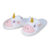 Pantufa Chinelo Unicórnio Branco Feminina Adulta E Infantil Importway Quentinha