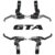 Par de Manete ou Maçaneta de Freio V-brake em Alumínio Para Bike e Bicicletas – GTA ORIGINAL –