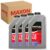 Kit 4 Oleos Lubrificante 15w40 Semissintetico SAE API SL Original Maxon