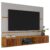 Painel TV 65 Pol Bancada Suspensa 160cm Âmbar Off/Naturalle – Bechara