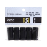 Tinteiro Fixxar Tinta Impressão Preto, MX5500 Plus, EOS, Plus S, 5 Unidades