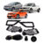 Kit Farol de Milha Premium Saveiro G7 17–23 Gol 18-23 e Voyage G8 18-23 com Botão Tic Tac – Suits
