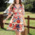 (Trendy) Lovito Vestido Boho Padrão Vestido Multicolor Primavera/Verão Para Mulheres L135ED250