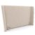 Cabeceira Cama Box Queen 160cm Nicea P02 Veludo Bege – Mpozenato