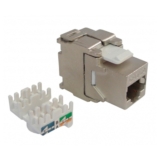 Conector Fêmea RJ45 Cat 6 – Keystone – Blindado – WT-2201