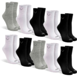 Kit com 10 Pares De Meias Cano Médio Adulto Unissex Em Algodão Sport Usee Brasil