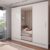 Guarda-Roupa Casal Colie 3 Portas 3 Gavetas com Espelho – Panorama Móveis