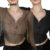 (Trendy) Lovito Camiseta Casual Com Zíper Liso Na Frente Para Mulheres LNE29373 (Marrom)