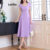Lovito Vestido Elegante Com Botão De Verão/Primavera Para Mulheres L109MD734