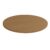 Tampo Mesa Sala de Jantar Madeirado Madeirado TA70 Crome s/ Vidro Redondo 90x90cm Canela – Kappesberg
