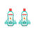Kit 2 – Shampoo Huggies Extra Suave para bebê 600ml