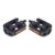 Pedal Bike Bicicleta Metal Ciclo Mtb Par 9/16 Rosca Grossa Racing Nylon Com Refletor