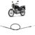 Cabo Embreagem CG 125 Fan 2009 a 2016 Vini Controlflex