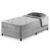 Conjunto Cama Box Solteiro Zidi Alabama 88x188cm Molas Ensacadas