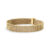 Pulseira Magnética de Malha de Aço Inoxidável Dourada
