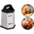Ralador Cortador Triturador Manual De Queijos Legumes 6 Faces Aço Inox Com Alça Mor