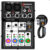 Mesa de Som Interface USB T0202 – PRETO – 2 Canais RGB XLR P10 Phantom Power 48v Taramps