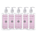 Kit Álcool Em Gel Higienizante Giovanna Baby Classic Rosa 500ml (5 unidades)
