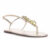 Sandália Rasteira Anacapri Corrente Slim New Dourado – Feminino