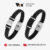 Vnox Pulseiras Personalizadas Para Homens , Com Nome , Pulseira De Couro Trançada Gravado , Presente Personalizado