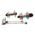Par Cubo aluminio dianteiro/traseiro rolamento k7 de 8 a 12 velocidades c/blocagem freehub 6 paws GTA BARULHENTO