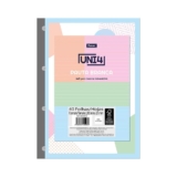 Bloco Fichário Univ UNI4 Pauta Branca Colors 60fls Foroni