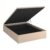 Base Baú Physical Camurça Bege Casal (138x188x39) – Ortobom