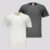 Kit 2 Camisetas Kappa JPN Gund Cinza e Branca