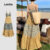 Lovito Boho Tropical Tecido Verão Primavera Vestido Multicolorido Para Mulheres L134ED217