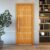 Folha de Porta de Madeira Frisada 210×80  Espessura 3,5cm Valuchi Natural