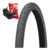 Kit 1 Pneu 26×1.95 Praieiro Levorin Bicicleta + 1 Câmara De Ar Kenda Cor Preto