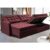 Sofá Sem Caixa Retrátil Baú 2,00m Cama inBox Secret Suede Velusoft Vinho