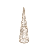 Cone Decorativo Trabalhado Prata – 01 Unidade – Cromus – Rizzo