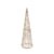 Cone Decorativo Trabalhado Prata – 01 Unidade – Cromus – Rizzo