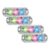 Kit 4 Farol RGB AJK 3 Leds 6W