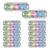 Kit 26 Farol RGB AJK 3 Leds 6W