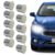 Kit com 10 Lâmpadas Led 67 Ba15 12v 22 Leds 1 Polo Luz Branca