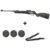 Carabina de Pressão Jade Pro Nitro Preta 5.5mm – CBC + 3 Caixa de Chumbo + Bandoleira
