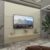 Painel Para Tv Com Led Royal 220 Off White – Gelius