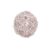 Bola Rattan Nude 15cm – 1 Unidade – Cromus – Rizzo