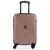 Mala de Bordo Abs 4 Rodas Detroit Rose/Preto