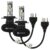 Kit Lampada Super Led H4 6000k Ultra Led 6000 Lúmens 12v 40w E-Tech Farol Alto Baixo IP68