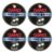 4x Esferas de Chumbo 4.5mm 250un. Gamo Round 8.17gr